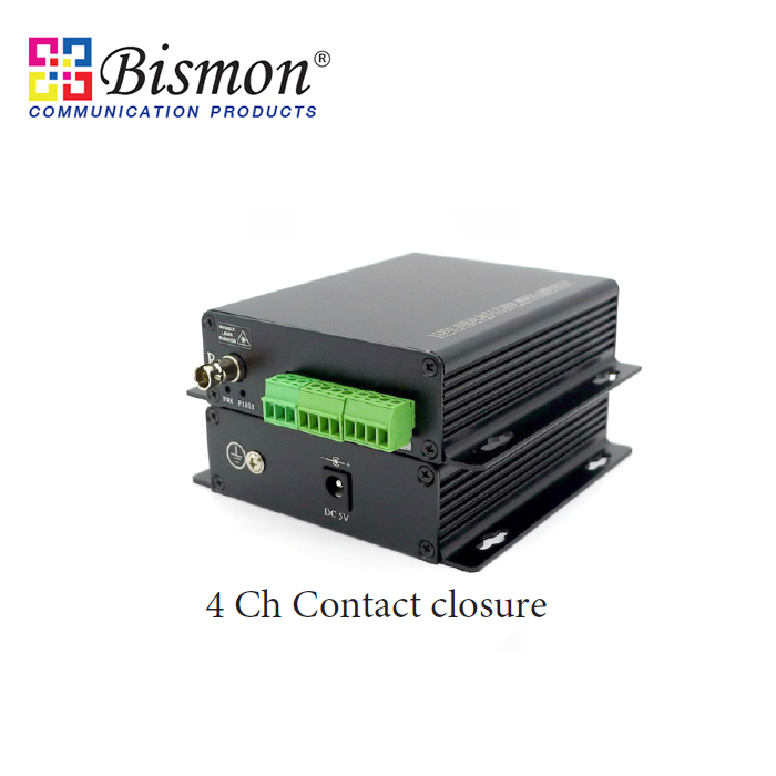4-CH-Audio-balanced-Converter-Single-fiber-20KM-SM-FC-Connector